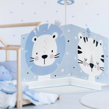 Baby Jungle Blue κρεμαστό φωτιστικό οροφής (63112T)