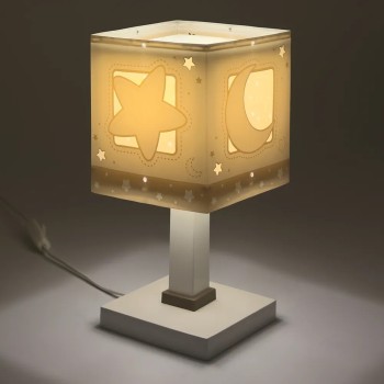 MoonLight Beige κομοδίνου παιδικό φωτιστικό (63231B)