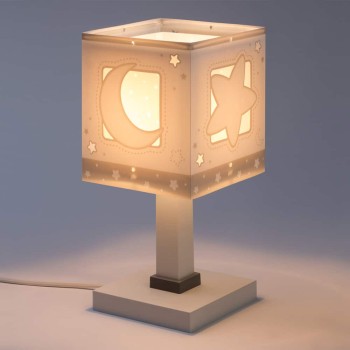 MoonLight Gray κομοδίνου παιδικό φωτιστικό (63231E)