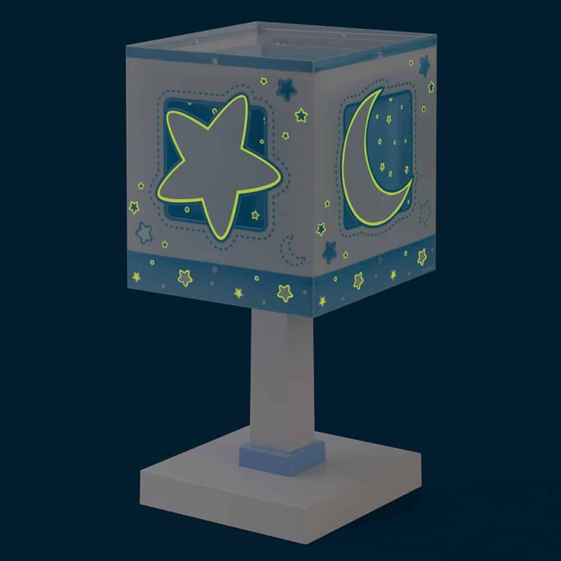 MoonLight Blue κομοδίνου παιδικό φωτιστικό (63231T)