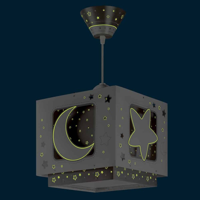 MoonLight Gray παιδικό φωτιστικό (63232E)