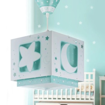 MoonLight Green παιδικό φωτιστικό (63232H)