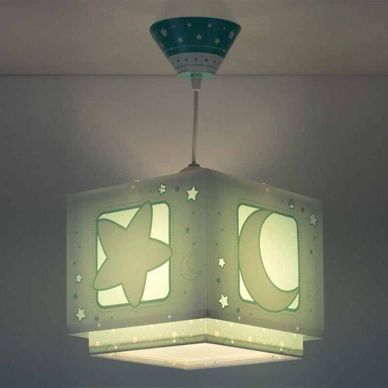 MoonLight Green παιδικό φωτιστικό (63232H)