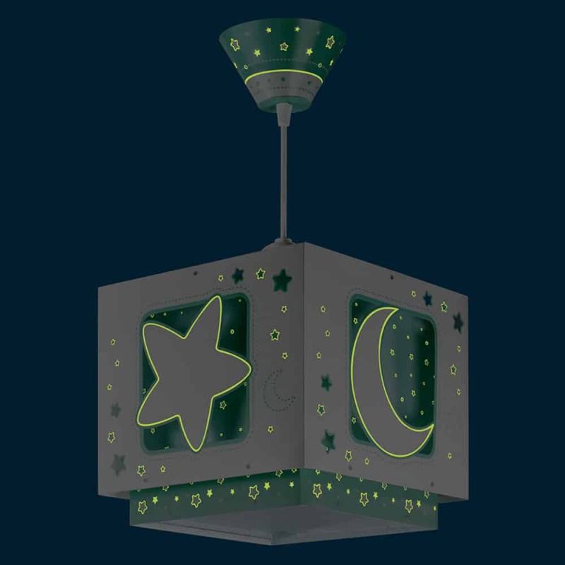 MoonLight Green παιδικό φωτιστικό (63232H)