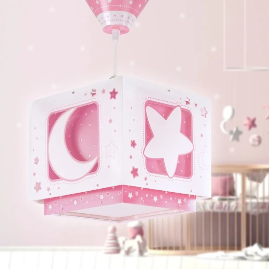 MoonLight Pink παιδικό φωτιστικό (63232S)