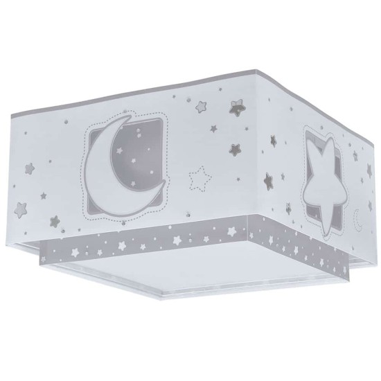 Moonlight Gray πλαφονιέρα (63236Ε)