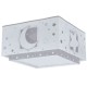 Moonlight Gray πλαφονιέρα (63236Ε)