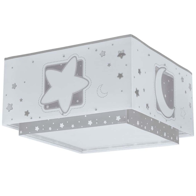 Moonlight Gray πλαφονιέρα (63236Ε)