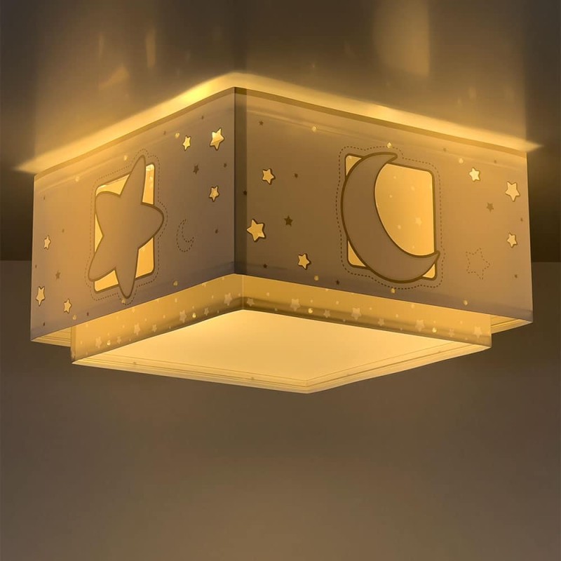 Moonlight Gray πλαφονιέρα (63236Ε)