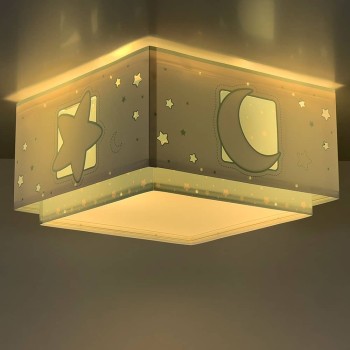 Moonlight Green πλαφονιέρα (63236H)