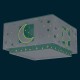 Moonlight Green πλαφονιέρα (63236H)