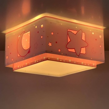 Moonlight Pink πλαφονιέρα (63236S)