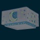 Moonlight Blue πλαφονιέρα (63236T)