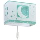 MoonLight Green απλίκα τοίχου διπλού τοιχώματος (63238[H])