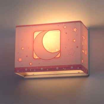 MoonLight Pink απλίκα τοίχου διπλού τοιχώματος (63238S)