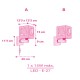 Moonlight Pink απλίκα τοίχου (63239S) Moonlight Pink απλίκα τοίχου (63239S)