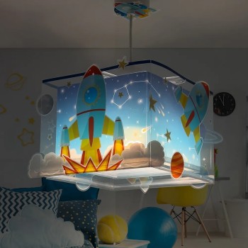 Rocket παιδικό φωτιστικό οροφής (63352)