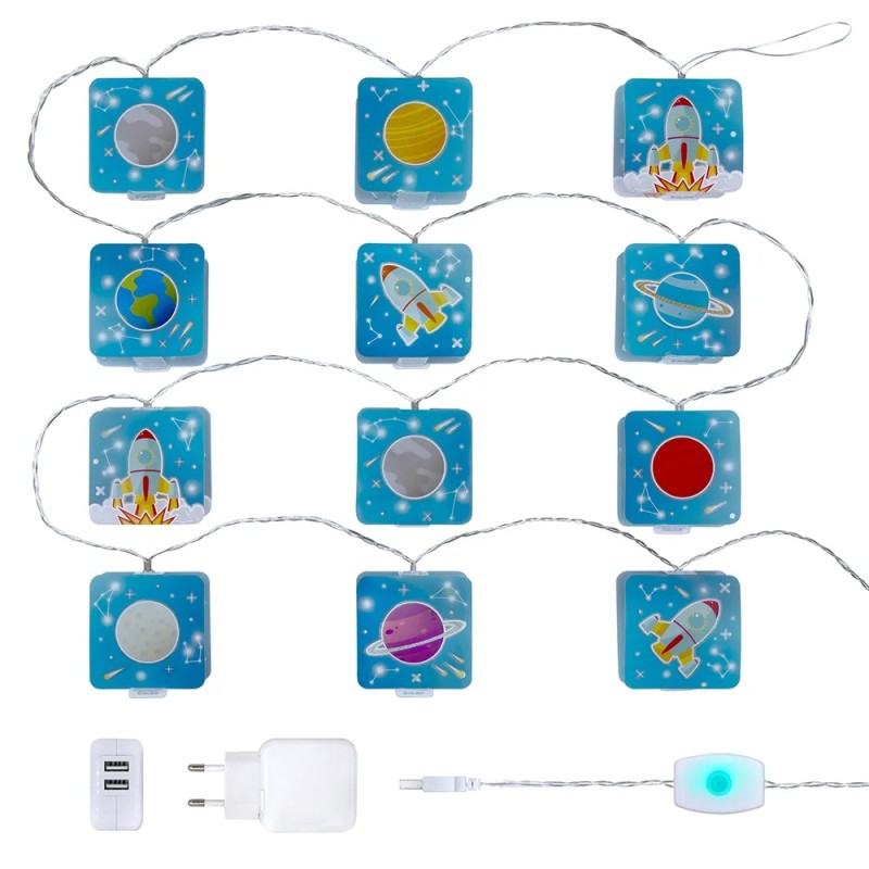 Rocket γιρλάντα παιδικό φωτιστικό (63355)