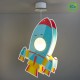 Rocket MDF παιδικό φωτιστικό οροφής (63357)