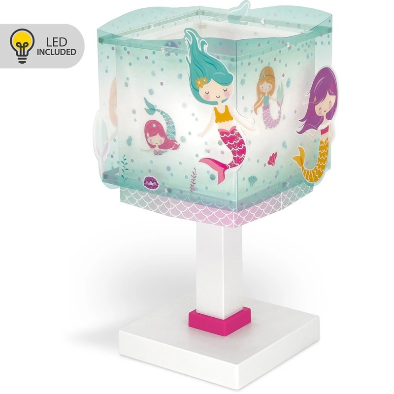Mermaids επιτραπέζιο παιδικό φωτιστικό (63441N)