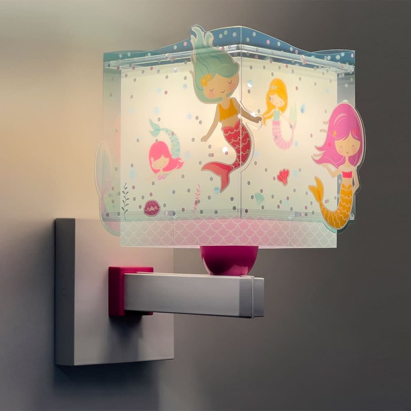 Mermaids απλίκα τοίχου διπλού τοιχώματος (63449)