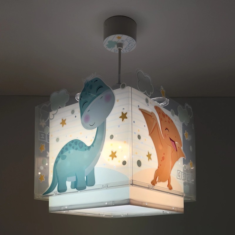Baby Dinos κρεμαστό παιδικό φωτιστικό οροφής (63452)