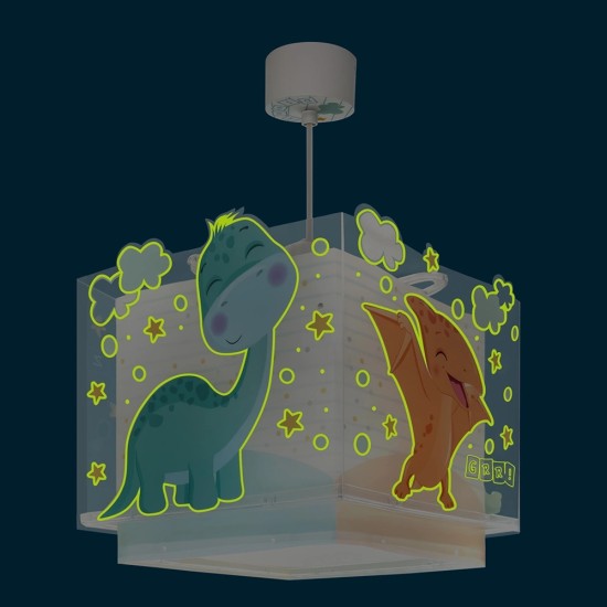 Baby Dinos κρεμαστό παιδικό φωτιστικό οροφής (63452)