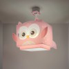 Little Pink Owl παιδικό φωτιστικό οροφής (64482)