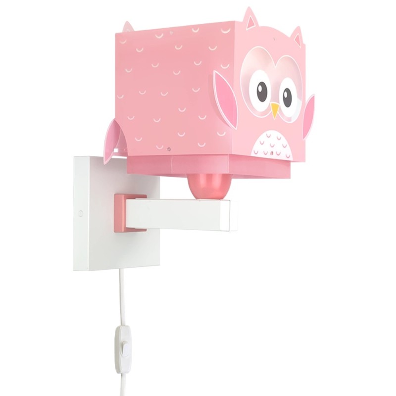 Little Pink Owl απλίκα τοίχου (64489)