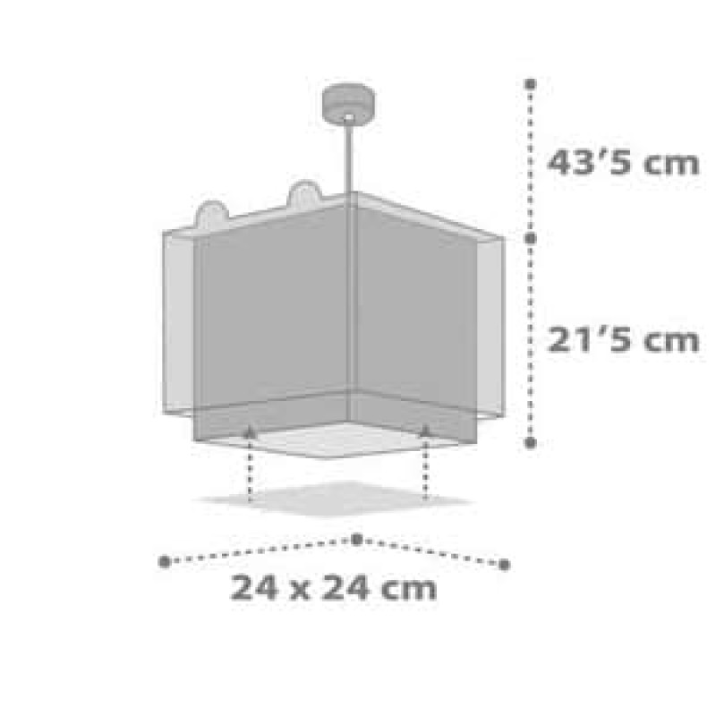 Little Tiger κρεμαστό παιδικό φωτιστικό (64562)
