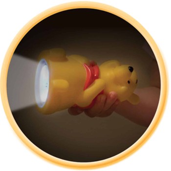 Winnie Pooh κομοδίνου και φακός LED (65102)