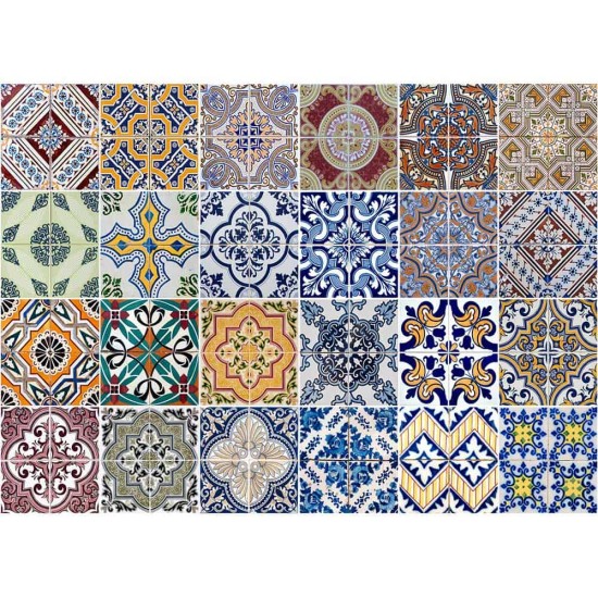 Azulejos L πλάτη προστασίας τοίχου εστιών κουζίνας (67202)