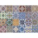 Azulejos L πλάτη προστασίας τοίχου εστιών κουζίνας (67202)