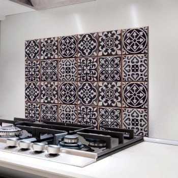 Tiles Azulejos L πλάτη προστασίας τοίχου εστιών κουζίνας (67253)