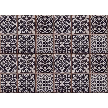 Tiles Azulejos L πλάτη προστασίας τοίχου εστιών κουζίνας (67253)