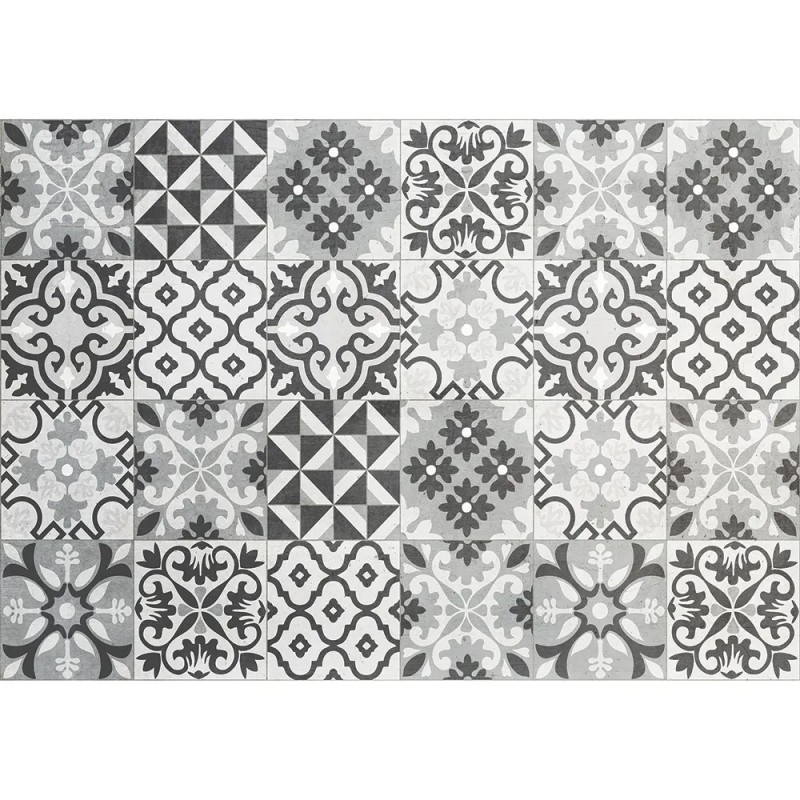 Grey Cementines προστασία τοίχου εστιών κουζίνας (67285)