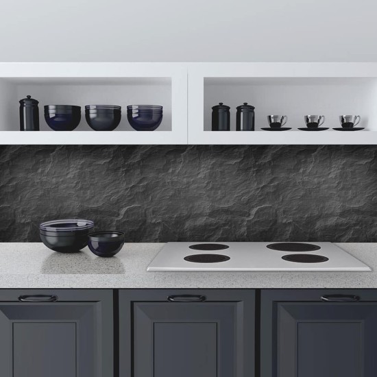 Anthracite πλάτη προστασίας τοίχων κουζίνας και μπάνιου (67322) Anthracite πλάτη προστασίας τοίχων κουζίνας και μπάνιου (67322)