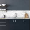 White Marble πλάτη προστασίας τοίχων κουζίνας και μπάνιου (67323)