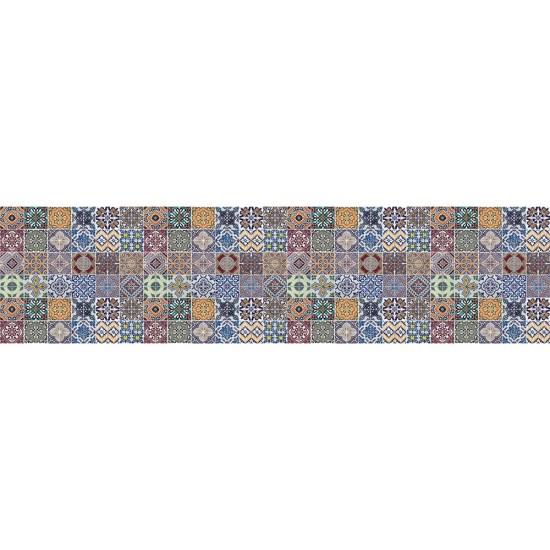 Azulejos XL πλάτη προστασίας τοίχων κουζίνας και μπάνιου (67602)