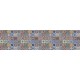 Azulejos XL πλάτη προστασίας τοίχων κουζίνας και μπάνιου (67602)