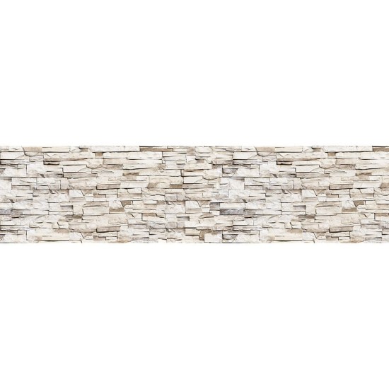 Beige Stones XL πλάτη προστασίας τοίχων κουζίνας και μπάνιου (67603) Beige Stones XL πλάτη προστασίας τοίχων κουζίνας και μπάνιου (67603)