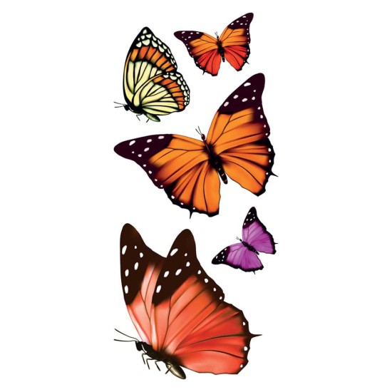 Butterflies αυτοκόλλητα βινυλίου για τζάμι S (69002) Butterflies αυτοκόλλητα βινυλίου για τζάμι S (69002)
