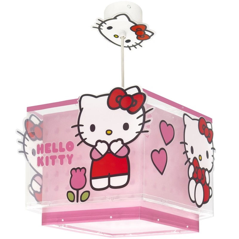 Hello Kitty κρεμαστό παιδικό φωτιστικό οροφής (73262)