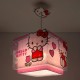 Hello Kitty κρεμαστό παιδικό φωτιστικό οροφής (73262)