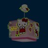 Hello Kitty κρεμαστό παιδικό φωτιστικό οροφής (73262)