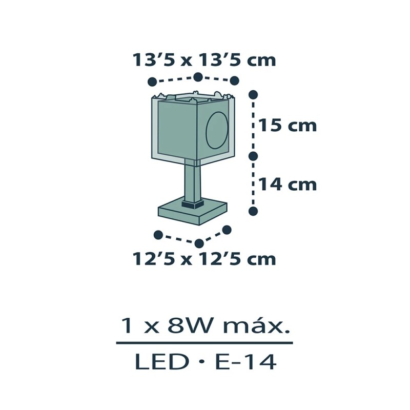 The Pirates κομοδίνου παιδικό φωτιστικό (74551)