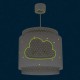 Baby Dreams Gray παιδικό φωτιστικό οροφής (76012E)