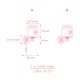Baby Dreams Pink απλίκα τοίχου (76019S) Baby Dreams Pink απλίκα τοίχου (76019S)