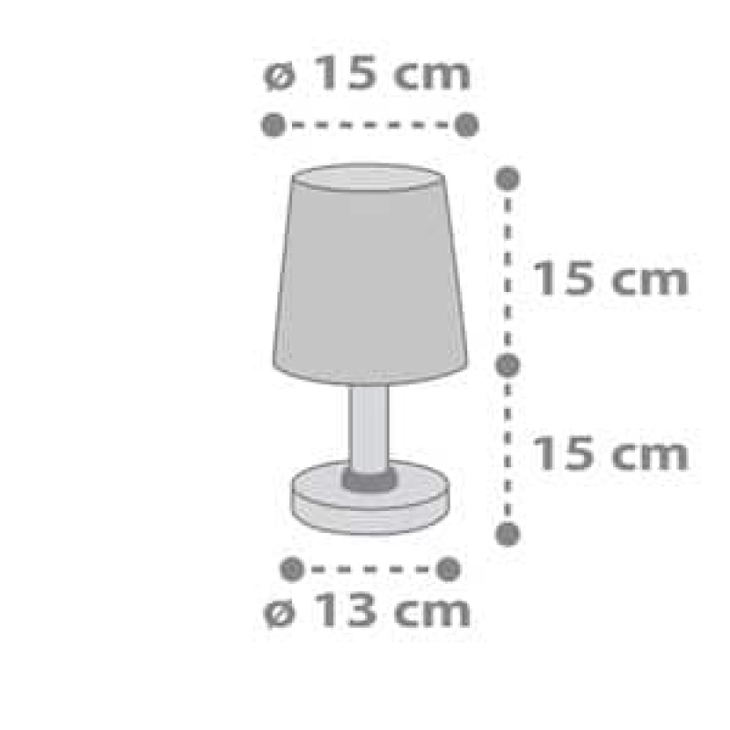 Starlight White κομοδίνου φωτιστικό (82211B)