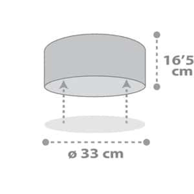 Starlight White DIY πλαφονιέρα (82216B)